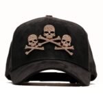 Barbas Hats Rose Gold Skulls
